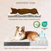 Picture of EHEYCIGA Orthopedic Dog Beds for Large Dogs with Removable Washable Cover, Beige, 36x27