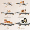 Picture of EHEYCIGA Orthopedic Dog Beds for Large Dogs with Removable Washable Cover, Beige, 36x27