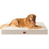 Picture of EHEYCIGA Orthopedic XL Dog Beds for Extra Large Dogs with Removable Washable Cover, Camel, 44x32