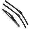 Picture of RAINTOK Windshield Wiper Blades Replacement for 2015 2016 2017 Lexus NX200t / 2018 2019 2021 Lexus NX300 / 2015-2021 Lexus NX300h Front Rear Wipers Blade Set for My Car - 26" 16" 12" (Pack of 3)