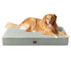 Picture of EHEYCIGA Orthopedic XL Dog Beds for Extra Large Dogs with Removable Washable Cover, Greyish Green, 44x32