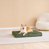 Picture of EHEYCIGA Orthopedic Foam Dog Bed for Large Dogs, 35"L x 23"W x 3.5"Th, Dark Green