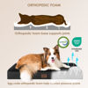Picture of EHEYCIGA Orthopedic Dog Beds for Large Dogs with Removable Washable Cover, Black, 36x27