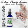 Picture of Legendairy Milk Pumping Spray 4 oz., Helps Sore Nipples & Clogged Ducts, Organic Lubricant for Breast Shields and Flanges, Vegan Breast Pump Spray, Natural & Lanolin-Free, Made in USA