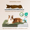 Picture of EHEYCIGA Orthopedic XL Dog Beds for Extra Large Dogs with Removable Washable Cover, Dark Green, 44x32