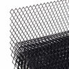 Picture of AggAuto Universal 40"x13" Car Grill Mesh - Aluminum Alloy Automotive Grille Insert Bumper 6x12mm Hexagon Hole, One of the Most Multifunctional Shape Grids 100x33cm Black
