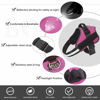 Picture of Bolux Dog Harness, No-Pull Reflective Dog Vest, Breathable Adjustable Pet Harness with Handle for Outdoor Walking - No More Pulling, Tugging or Choking (Rose red, S)