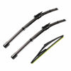 Picture of 3 wiper Factory for Mercedes-Benz ML-Class 2006-2011 W164 ML320 ML350 ML550 ML63 2005-2012 X164 GL-Class 2006-2012 W251 R-Class Original Equipment Replacement Wiper Blade Set - 28"/21" /12" Pinch Tab