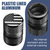 Picture of Tire Valve Stem Caps for Car American Flag Tires Air Caps Cover 8 Pack Corrosion Resistant Premium Alloy Universal for SUV Truck Motorcycle Bike Black