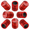 Picture of Tire Valve Stem Caps for Car American Flag Tires Air Caps Cover 8 Pack Corrosion Resistant Premium Alloy Universal for SUV Truck Motorcycle Bike Red