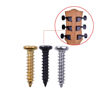 Picture of SAPHUE 50pcs Acoustic Electric Guitar Tuning Pegs Screws,Bass Guitar Machine Heads Mounting Screws for Electric/Acoustic Guitar Bass (Black, 2 * 11mm)