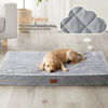 Picture of WNPETHOME Orthopedic Dog Beds for Large Dogs, Extra Large Waterproof Dog Bed with Removable Washable Cover & Anti-Slip Bottom, Egg Crate Foam Pet Bed Mat, Multi-Needle Quilting XL Dog Crate Bed