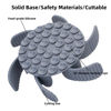 Picture of Keegud Slow Feeder Dog Bowls Insert [36 Octopus Suction Cups] Super Firm Eating Bowl [Cuttable] for Large Breed and Medium Size Compatible with Regular Elevated (Turbine)