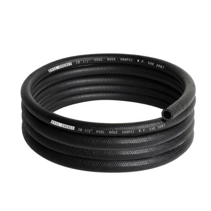 Picture of EVIL ENERGY 1/2 Fuel Hose Line Push Lock NBR Rubber SAE 30R7 10FT 300PSI