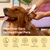 Picture of HICC PET Dog Ear Wipes Finger 50 Count Dog Ear Cleaner Wipes for Dogs & Cats, Dog Ear Infection Treatment to Relieve Ear Itching & Inflammation, Remove Ear Wax, Dirt, Smelly - Unscented