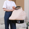 Picture of Breathable Car Seat Cover for Babies - Multi-Purpose Soft Rayon Nursing Cover for Breastfeeding, High Stretchy Infant Carseat Canopy, Stroller Cover (Smooth Rayon, Warm Natural)
