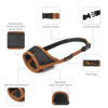 Picture of HEELE Dog Muzzle, Breathable Soft Pet Muzzle for Biting Barking Chewing Scavenging, Air Mesh Dog Muzzle with Adjustable Strap for Small Medium Large Dog