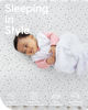 Picture of TotBasic Crib Fitted Sheet Star, Super Stretchy Jersey Crib Sheets, Buttery Soft Boy Crib Mattress Sheets, Ultra Breathable Baby Bed Sheets 28x52x9 Extra Deep Pocket, 2 Pack