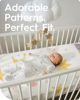 Picture of TotBasic Space Crib Fitted Sheet, Super Stretchy Jersey Star Crib Sheets, Buttery Soft Boy Crib Mattress Sheets, Ultra Breathable Baby Bed Sheets 28x52x9 Extra Deep Pocket, 2 Pack