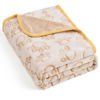 Picture of Stuffed Premium Soft Dog Blanket, with Flannel Beige Cute Paw Print, 32 * 40 inches, Cat Blanket Puppy Supplies Dog Products Stuff Essentials