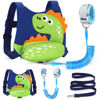 Picture of Accmor Toddler Harness Leash, Cute Dinosaur Kids Harness Children Leash with Anti Lost Wrist Link for Outdoor Travel, Adorable Child Leash Walking Harness Wristband Assistant Strap for Baby Ages1-4