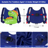 Picture of Accmor Toddler Harness Leash, Cute Dinosaur Kids Harness Children Leash with Anti Lost Wrist Link for Outdoor Travel, Adorable Child Leash Walking Harness Wristband Assistant Strap for Baby Ages1-4