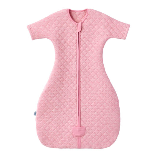 Picture of HALO Easy Transition Sleepsack Wearable Blanket, TOG 1.5, Heather Pink, Small