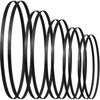 Picture of 10 Pieces Turntable Belt Different Specifications Machine Recorder Rubber Belt for Repair Replacement Maintenance Most Kinds of Belt-Driven Turntables, 5 Sizes