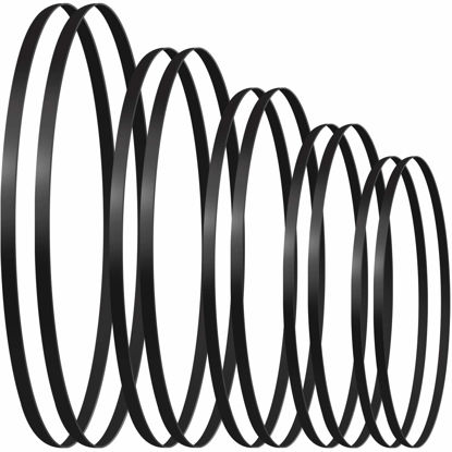 Picture of 10 Pieces Turntable Belt Different Specifications Machine Recorder Rubber Belt for Repair Replacement Maintenance Most Kinds of Belt-Driven Turntables, 5 Sizes