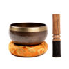 Picture of Tibetan Singing Bowl Set Bronze - Master Healing Grade - Authentic Handcrafted Sound Bowl by Himalayan Bazaar