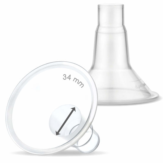 Picture of Maymom 34 mm Extra Large Breastshield Compatible with Medela Breast Pumps. 2ct/pk