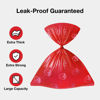 Picture of VETRESKA Strawberry Scented Dog Poop Bags, Leak Proof, Extra Thick and Large Pet Waste Bags for Dogs Walking and Cat Litter, 20 Refill Rolls, 300 Bags, Red