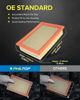 Picture of PHILTOP Engine Air Filter CA8997 Replacement for Ford Escape 2001-2012, Taurus 2000-2007 & Mercury Mariner 2005-2011, Sable 2000-2005 & Mazda Tribute 2001-2011