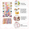 Picture of kangaroo Headband Holder Hair Bows Organizer for Baby Girls Large Capacity Bow Holder Hair Accessories Wall Hanging Organizer for Toddler Baby Girl Nursery Room Decor (colorful)