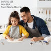 Picture of Extra Large Silicone Mat, 31.5x23.6 Large Silicone Placemats for Kids, Gray Large Silicone Sheet for Crafts Heat Resistant Mat for Kitchen Counter, Non-Stick Silicone Table Mat for Dough and Pastry