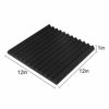 Picture of 50 Pack Acoustic Panels Soundproof Studio Foam for Walls Sound Absorbing Panels Sound Insulation Panels Wedge for Home Studio Ceiling, 1" X 12" X 12" (50Pcs, Black&Blue)