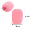 Picture of 10 Pack Lapel Headset Microphone Windscreen,Christmas Stocking Stuffers Microphone Sponge Foam Cover Mini Size Lavalier Microphone Windscreen for Variety of Headset Microphone, Pink