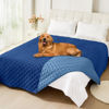 Picture of Smiry Waterproof Dog Blanket, Reversible Dog Bed Cover Pet Blanket, Soft Couch Cover for Dogs Washable, Bed Couch Sofa Furniture Protector for Puppy Cat Kids (82"x102", Navy/Blue)