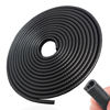 Picture of SYOAUTO 13Ft(4M) Door Edge Guard Black Car Door Edge Guards Door Edge Protector for Cars Rubber Auto Door Trim U Shape Build in Metal Sheet No Need Adhesive Easy to Cut Door Guards for Most Cars