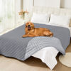Picture of Smiry Waterproof Dog Blanket, Reversible Dog Bed Cover Pet Blanket, Soft Couch Cover for Dogs Washable, Bed Couch Sofa Furniture Protector for Puppy Cat Kids (82"x102", Grey/Light Grey)