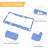 Picture of Bling Car License Plate Frame, Sparkly Rhinestone Stainless Steel License Plate Cover/Holder, Universal for Most Cars, SUVs, Vehicles with Screw Set, Auto Accessories for Women (Deep Blue)