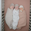 Picture of mushie Muslin Baby Swaddle Blanket | 100% Organic Cotton (Fog)