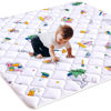 Picture of Vibe bear Baby Foam Play Mat, 50x50 Inches Baby Crawling Mat, Thicken One-Piece Baby Playmat, Non Slip Washable Baby Play Mat for Playing, Soft Floor Mat for Babies, Infants, Toddlers