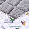 Picture of Vibe bear Baby Foam Play Mat, 50x50 Inches Baby Crawling Mat, Thicken One-Piece Baby Playmat, Non Slip Washable Baby Play Mat for Playing, Soft Floor Mat for Babies, Infants, Toddlers