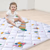 Picture of Vibe bear Baby Foam Play Mat, 50x50 Inches Baby Crawling Mat, Thicken One-Piece Baby Playmat, Non Slip Washable Baby Play Mat for Playing, Soft Floor Mat for Babies, Infants, Toddlers