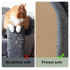 Picture of Cat Scratching Climbing Carpet Mat, Adhesive Trimmable Cat Scratcher Furniture Protector, Cat Post Covered Pad Replacement for DIY Cat Tree Shelf Steps Couch Corner Wall (Khaki, 39.3x15.8Inch)