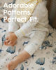 Picture of Premium Fitted Baby Boy Crib Sheets for Standard Crib Mattress - Ultra-Soft Jersey Knit Crib Mattress Sheet, Safe and Snug, Durable, Stylish Crib Sheet, 28''x52''x9'' Extra Deep Pocket