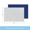 Picture of TILLYOU Toddler Pillowcase 2 Pack with Envelope Closure,13" x 18" Silky Soft Microfiber Travel Kids Pillowcase for Boys and Girls,Gray & Navy