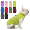 Picture of BEAUTYZOO Dog Fleece Vest Sweater Winter Jacket for Small and Medium Large Dogs with D-Ring Leash Cold Weather Coat Hoodie for XS S M Dogs Boy or Girls, Green XL