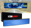 Picture of ICBEAMER 10.6" Car Rear View Mirror, HD Blue Tint, Panoramic Wide Angle Flat Surface, 2 Interior Retractable Rubber Clips, Anti Glare, Automotive Accessories Universal for Truck, Car, SUV, 1 Pack